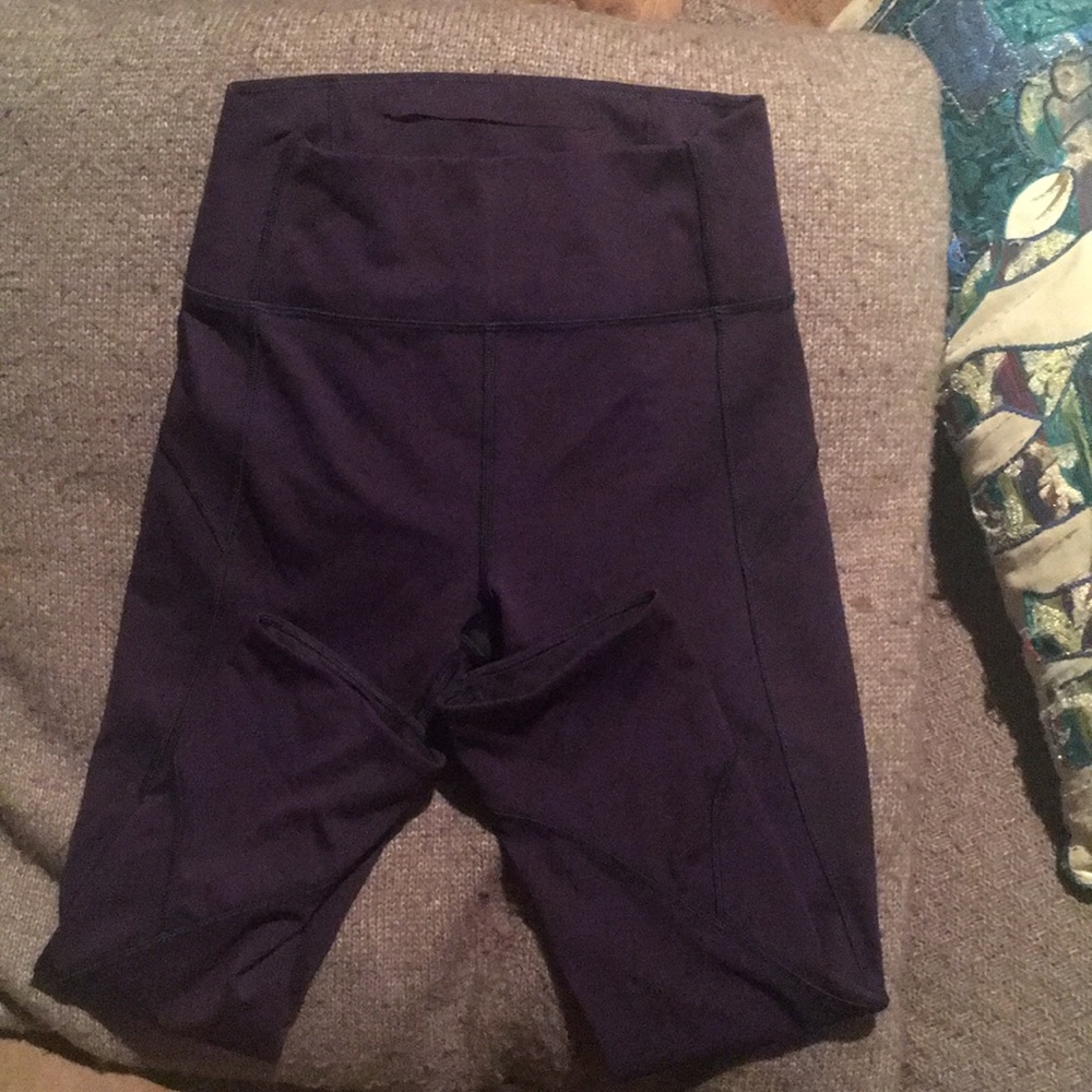Lululemon In Movement Crop. Worn once. $88